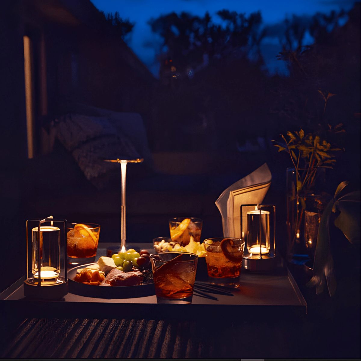 Vionara - Lampe de table sans fil en métal – Dimmable avec commande tactile | Vionara