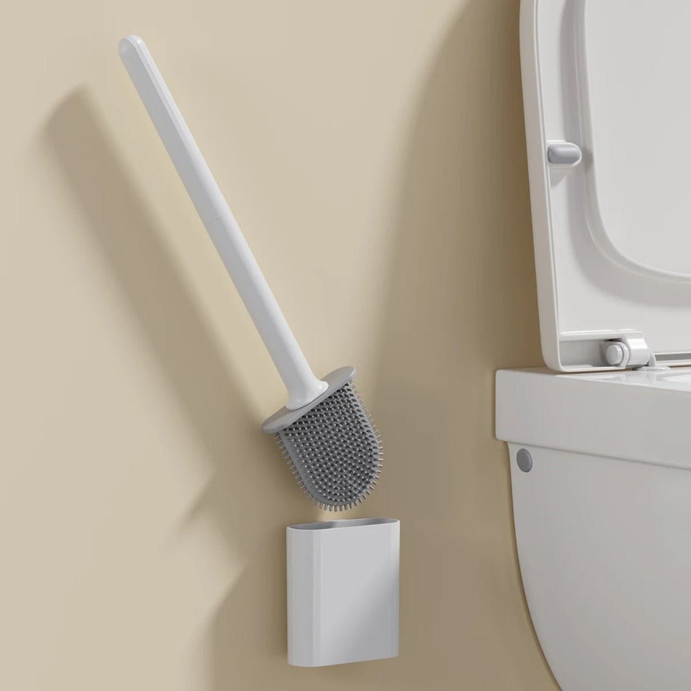 Vionara - Brosse WC silicone antibactérien murale | Vionara