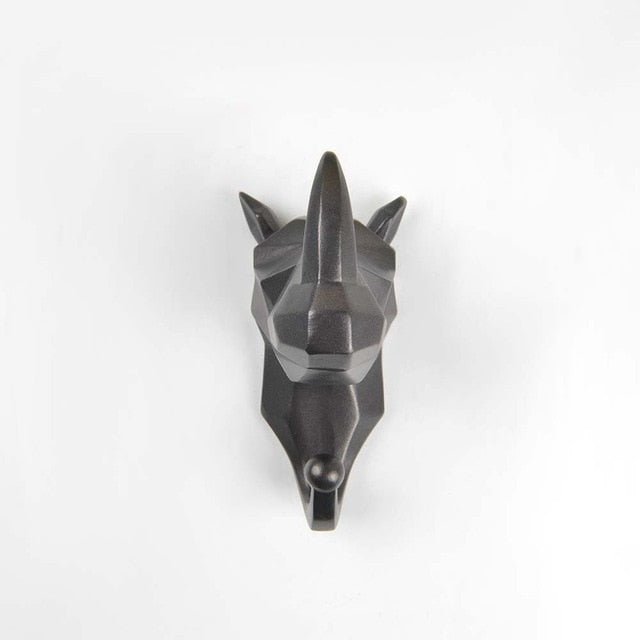 Vionara - Patère murale décorative en résine – Design géométrique animalier | Vionara