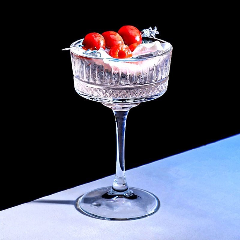 Vionara - Lot de 2 verres à cocktail en verre soufflé | Vionara
