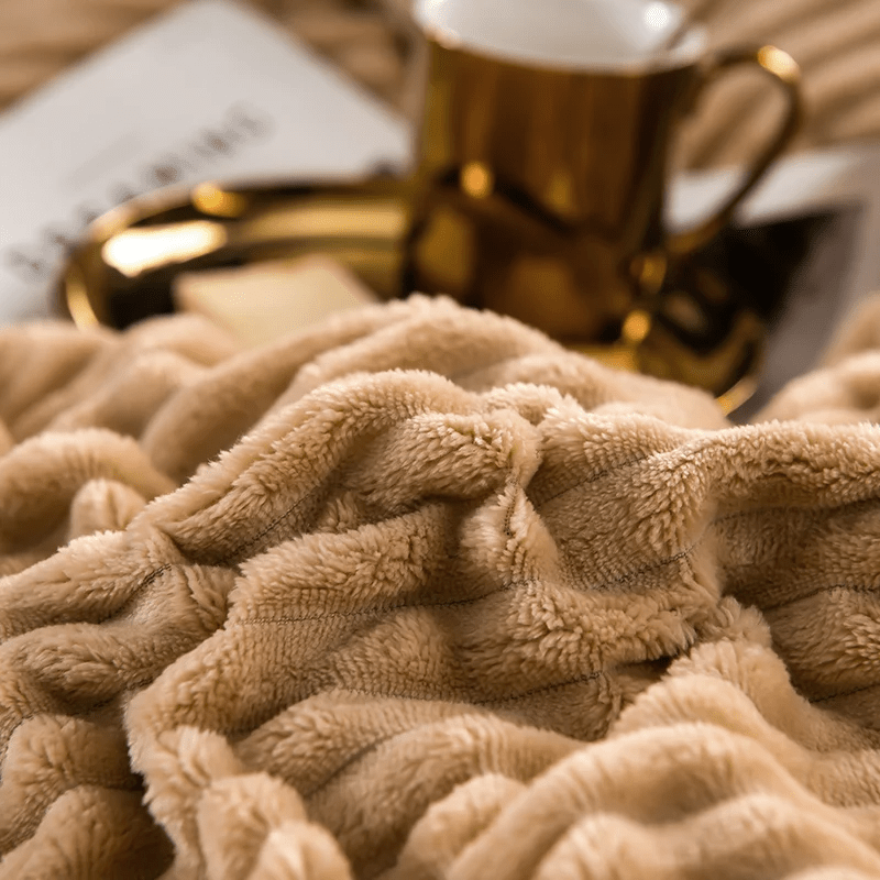 Vionara - Housse de couette en velours texturé – Toucher doux et chaleureux | Vionara
