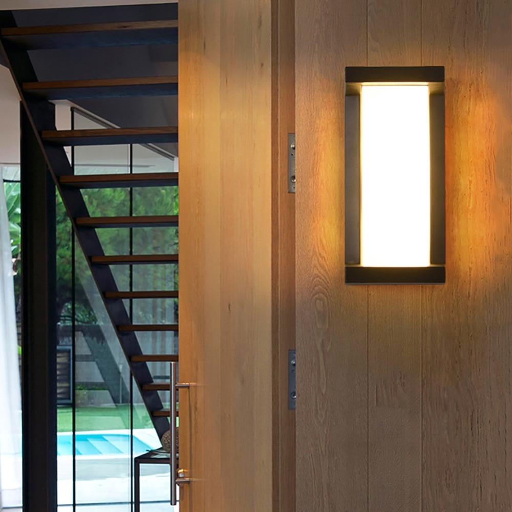 Vionara - Applique murale extérieure moderne en aluminium | Vionara