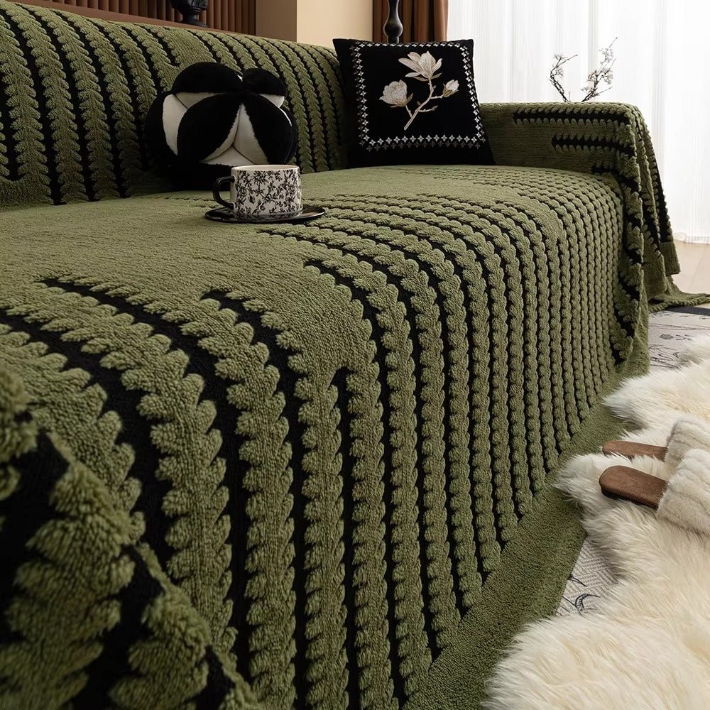 Vionara - Housse de canapé matelassée en microfibre texturée | Vionara