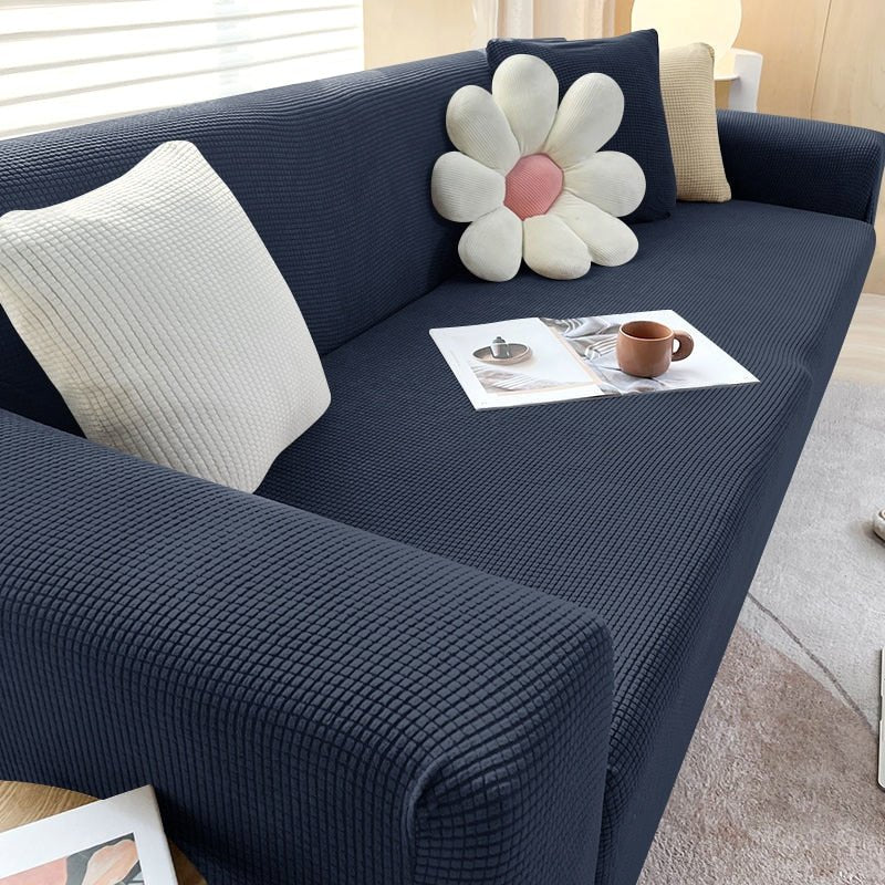 Vionara - Housse de canapé extensible en tissu texturé | Vionara