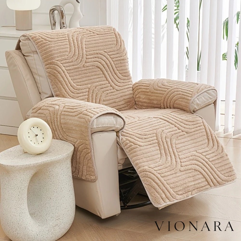 Vionara - Housse de fauteuil inclinable en microfibre épaisse | Vionara