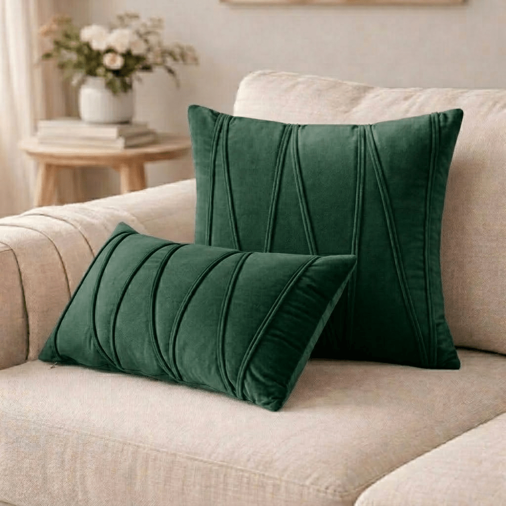 Vionara - Coussin décoratif en velours doux avec housse amovible | Vionara