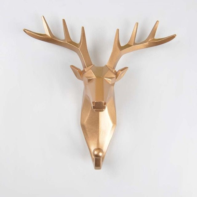 Vionara - Patère murale décorative en résine – Design géométrique animalier | Vionara