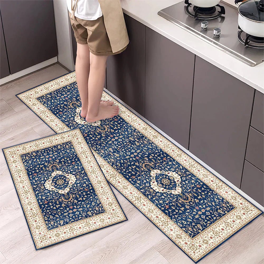Vionara - Tapis de cuisine antidérapant en textile texturé | Vionara