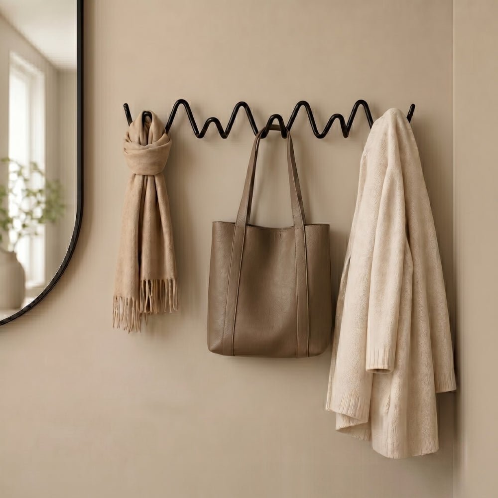Vionara - Patère murale en métal minimaliste | Vionara