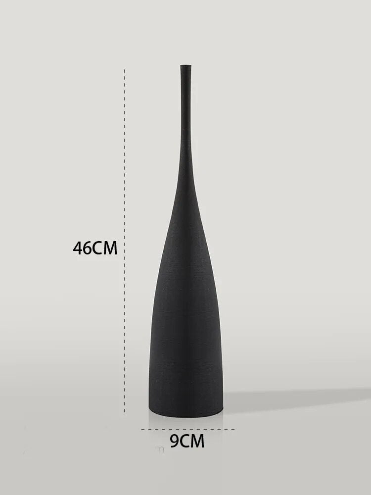 Vionara - Vase en céramique mate minimaliste – style scandinave | Vionara