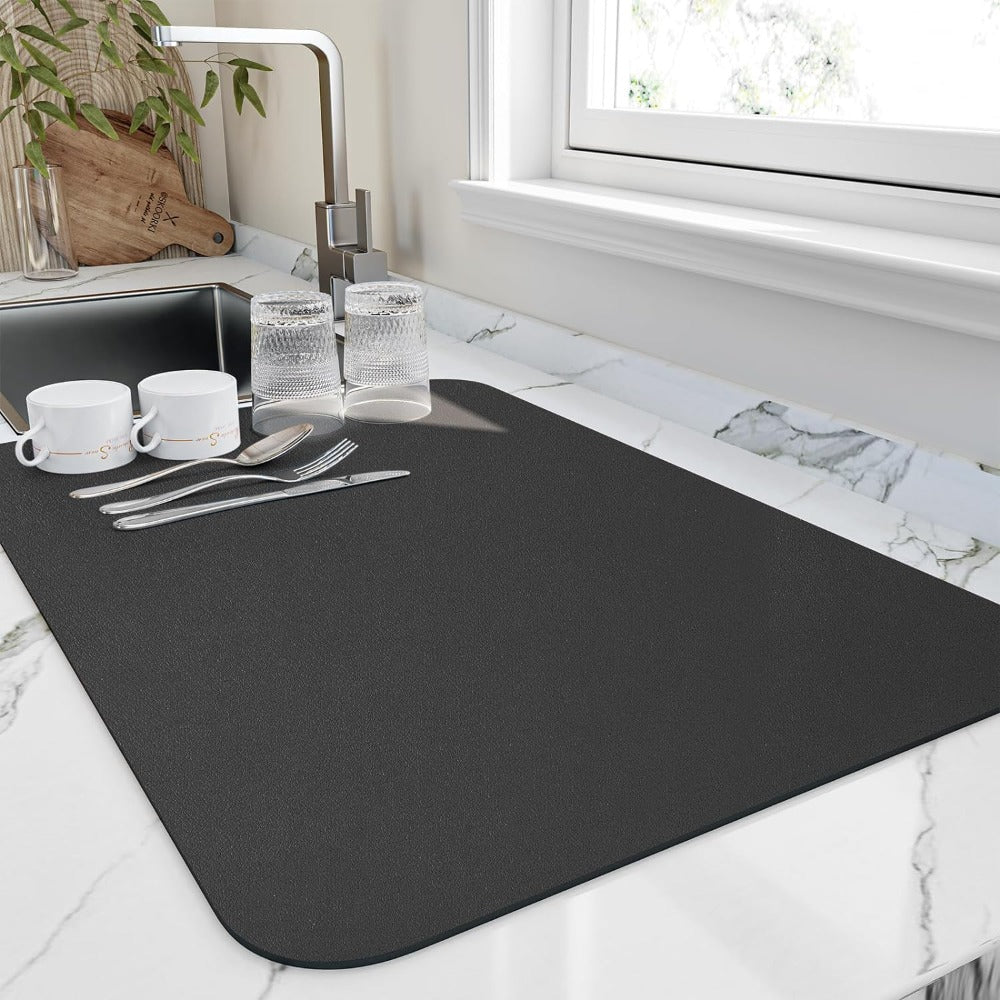Vionara - Tapis d’égouttage absorbant en diatomite texturée | Vionara