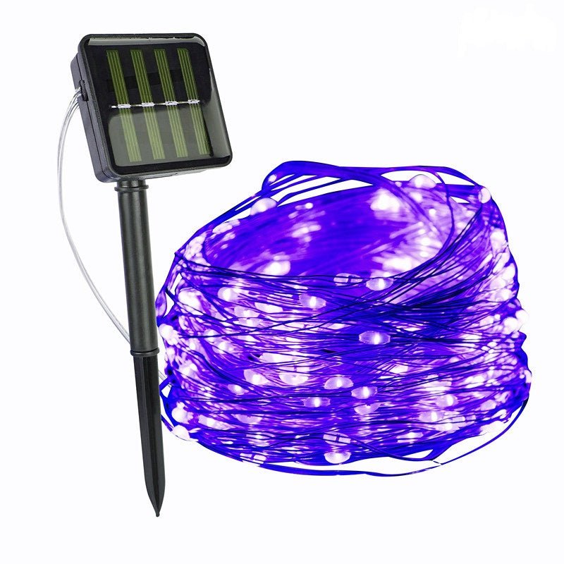 Vionara - Guirlande lumineuse solaire en cuivre étanche | Vionara