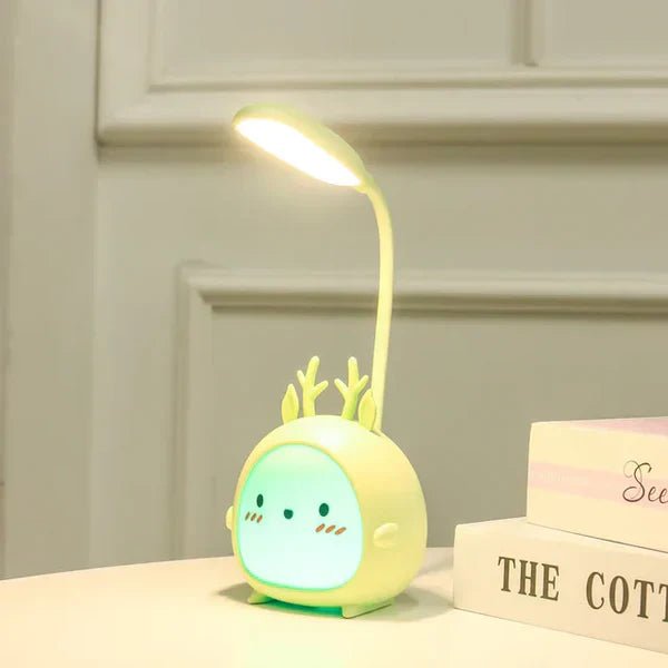 Vionara - Lampe de lecture pour enfants avec lumière LED douce et port USB