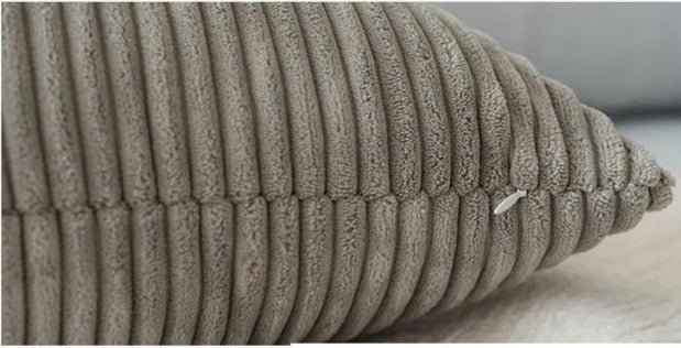 Vionara - Housse de coussin en velours côtelé doux et texturé | Vionara
