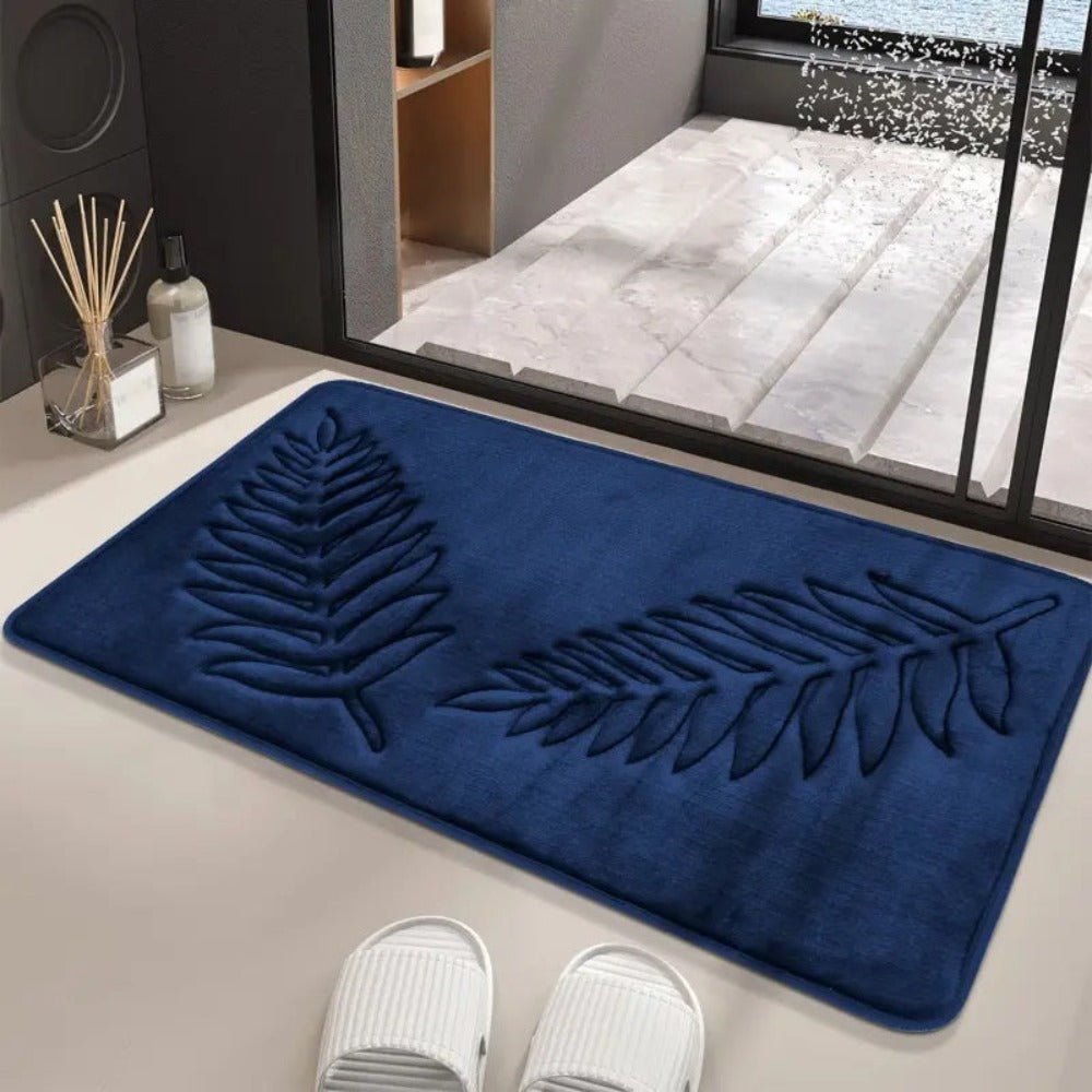 Vionara - Tapis de bain en mousse à mémoire de forme – Surface veloutée absorbante | Vionara