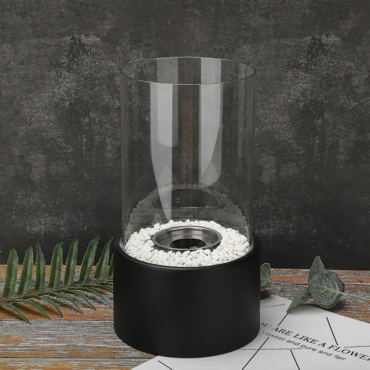 Vionara - Lampe à huile en métal et verre | Vionara