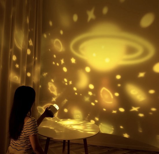 Vionara - Projecteur lumineux en ABS avec motifs célestes apaisants | Vionara