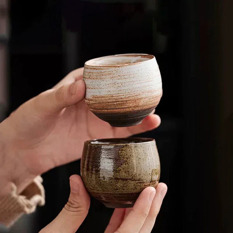 Vionara - Tasses à espresso en céramique artisanale émaillée | Vionara