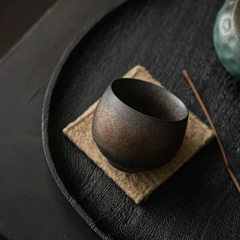 Vionara - Tasses à espresso en céramique artisanale émaillée | Vionara