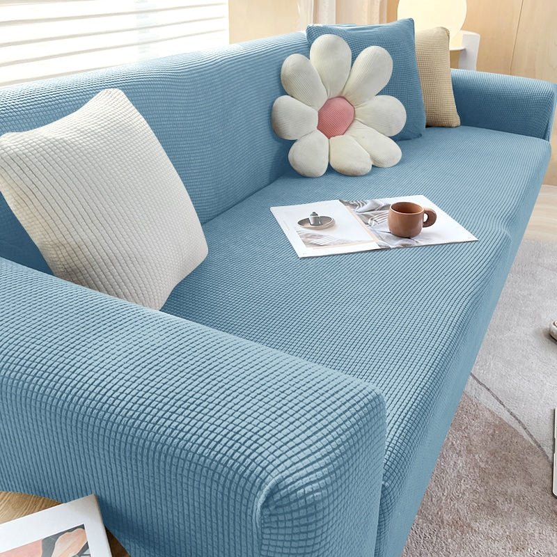 Vionara - Housse de canapé extensible en tissu texturé | Vionara