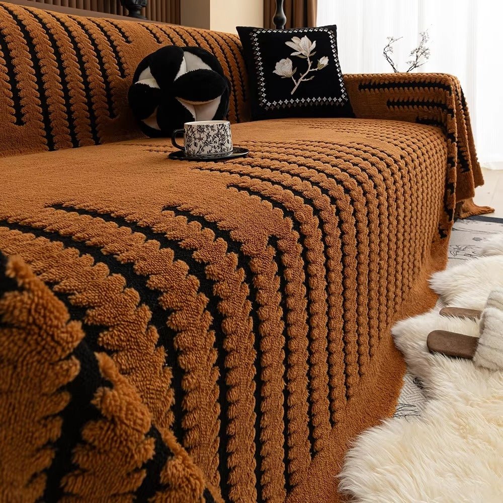 Vionara - Housse de canapé matelassée en microfibre texturée | Vionara