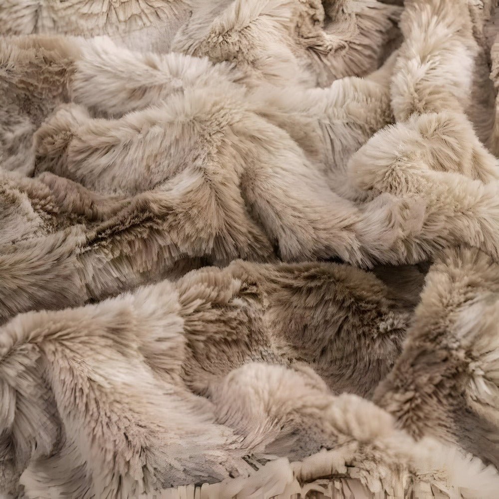 Vionara - Plaid en polaire double face ultra-doux pour chambre et salon | Vionara