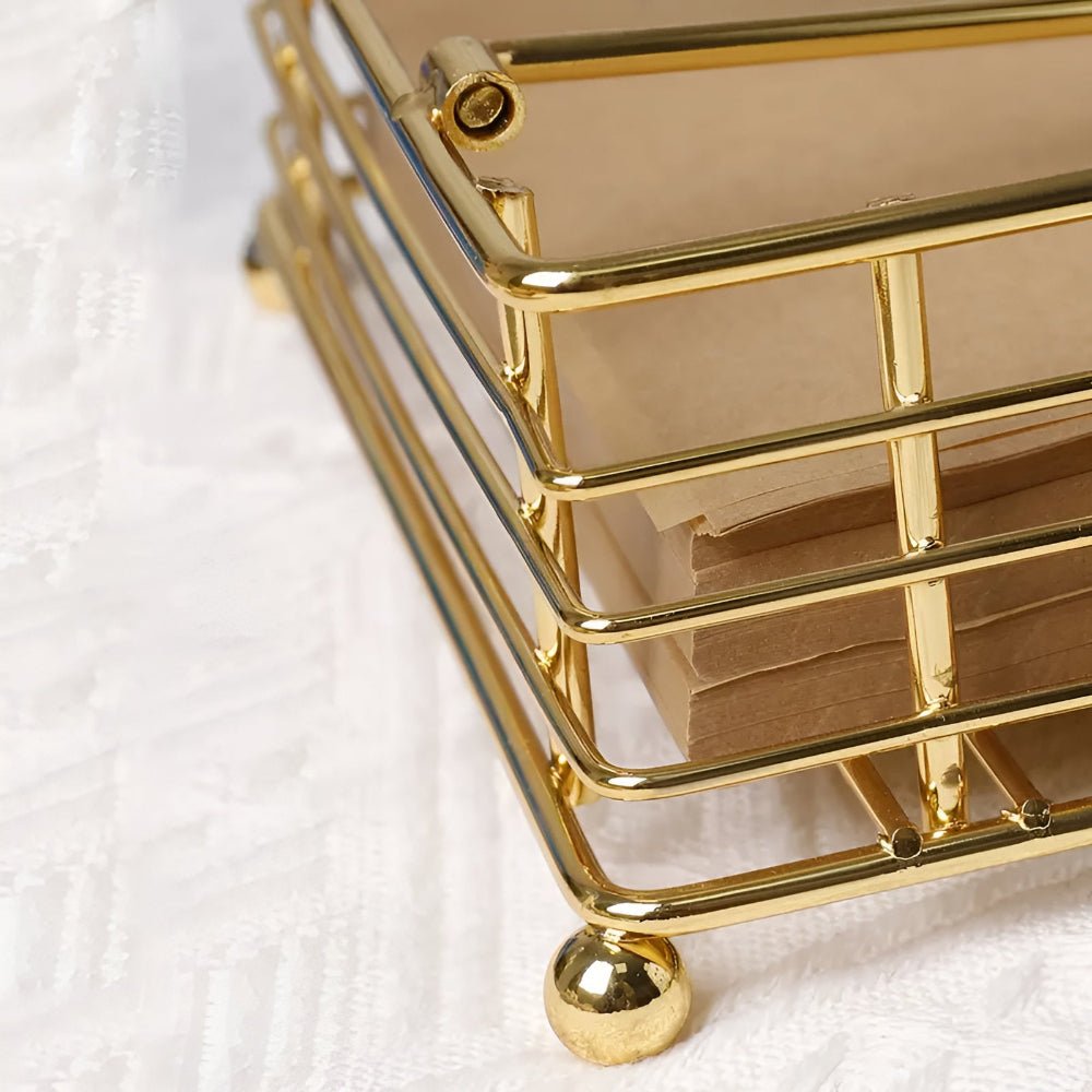 Vionara - Porte-serviettes de table en fer au design épuré | Vionara