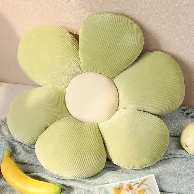Vionara - Coussin décoratif en forme de fleur en polyester | Vionara