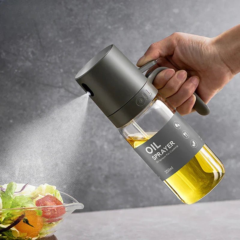 Vionara - Spray à huile en verre borosilicaté 250 ml, design épuré | Vionara
