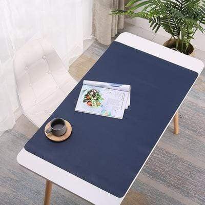 Vionara - Sous-main de bureau en simili cuir texturé et hydrofuge