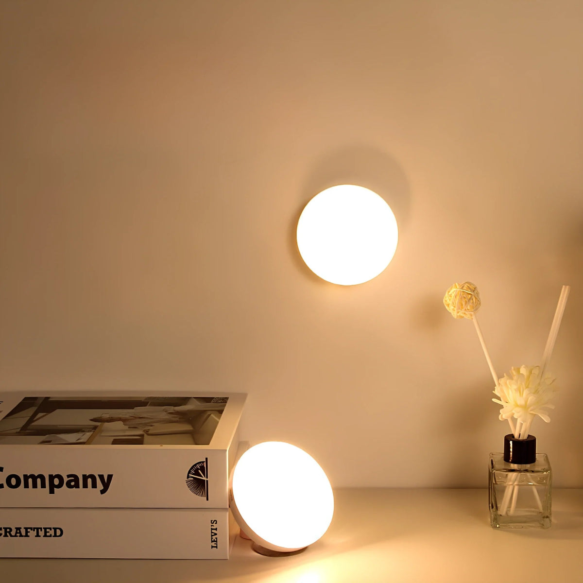 Vionara - Lampe murale LED détecteur de mouvement en ABS | Vionara
