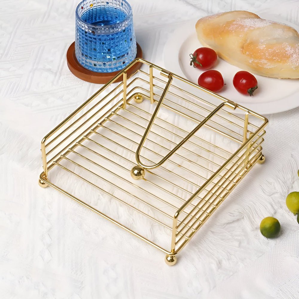 Vionara - Porte-serviettes de table en fer au design épuré | Vionara