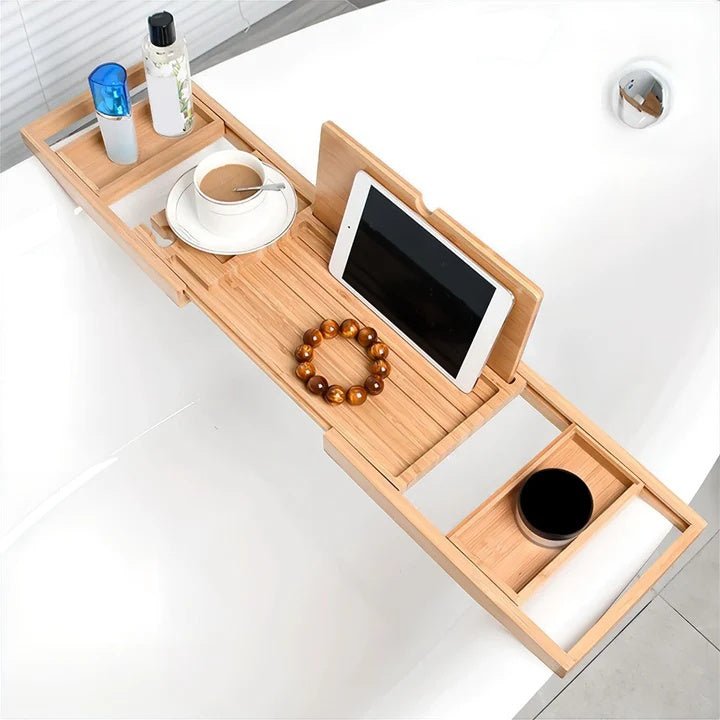 Vionara - Plateau de bain en bois ajustable | Vionara
