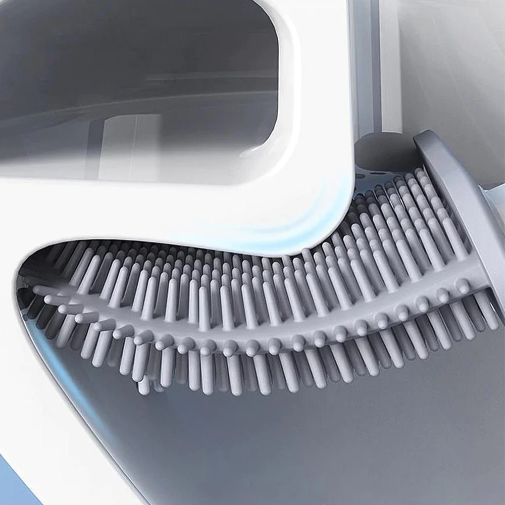 Vionara - Brosse WC silicone antibactérien murale | Vionara