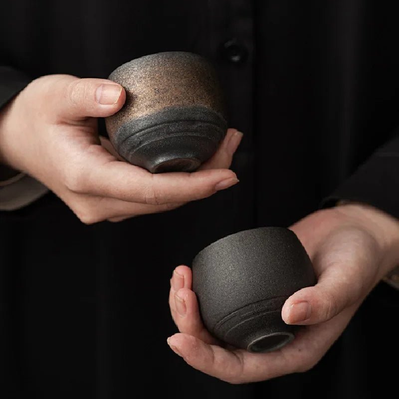 Vionara - Tasses à espresso en céramique artisanale émaillée | Vionara