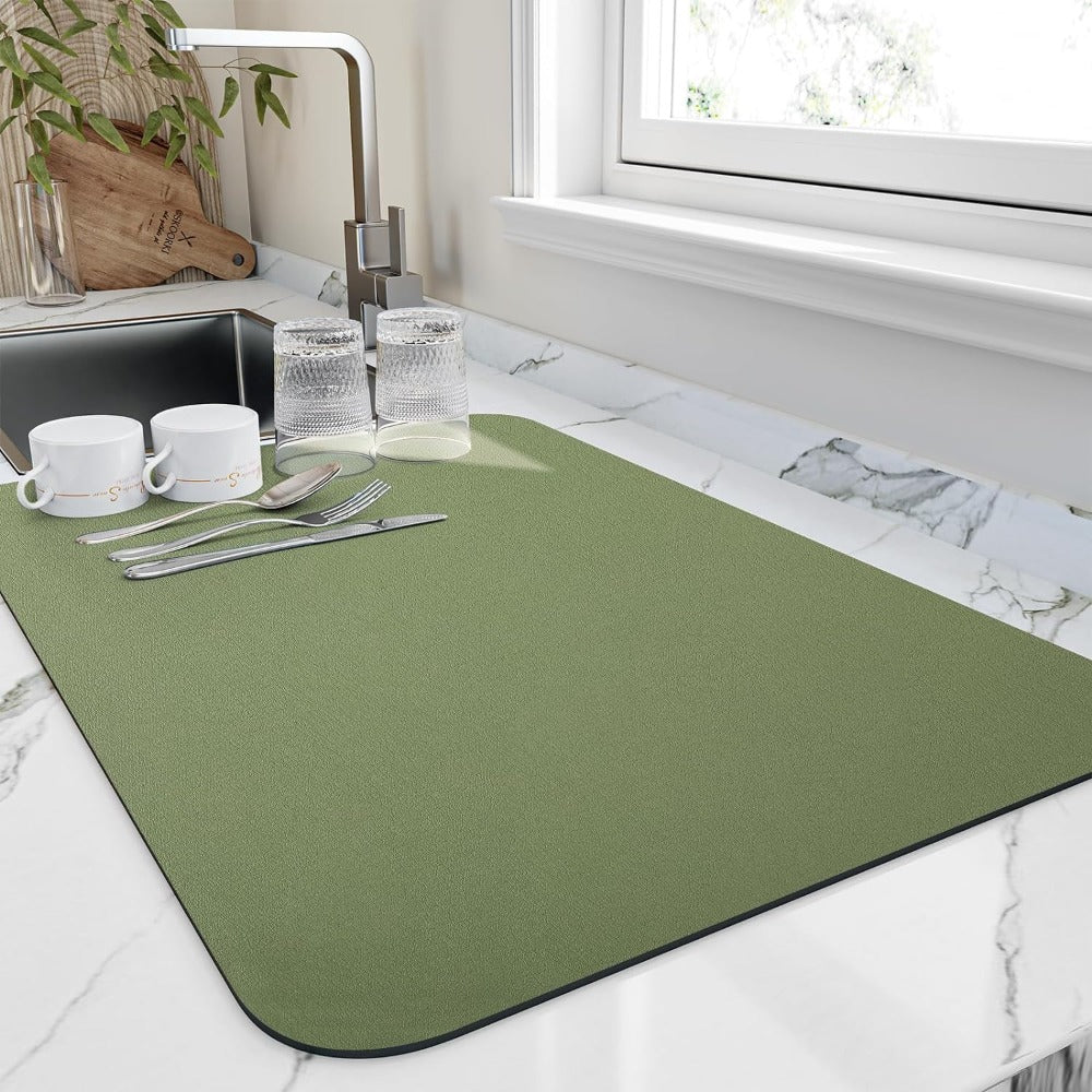 Vionara - Tapis d’égouttage absorbant en diatomite texturée | Vionara