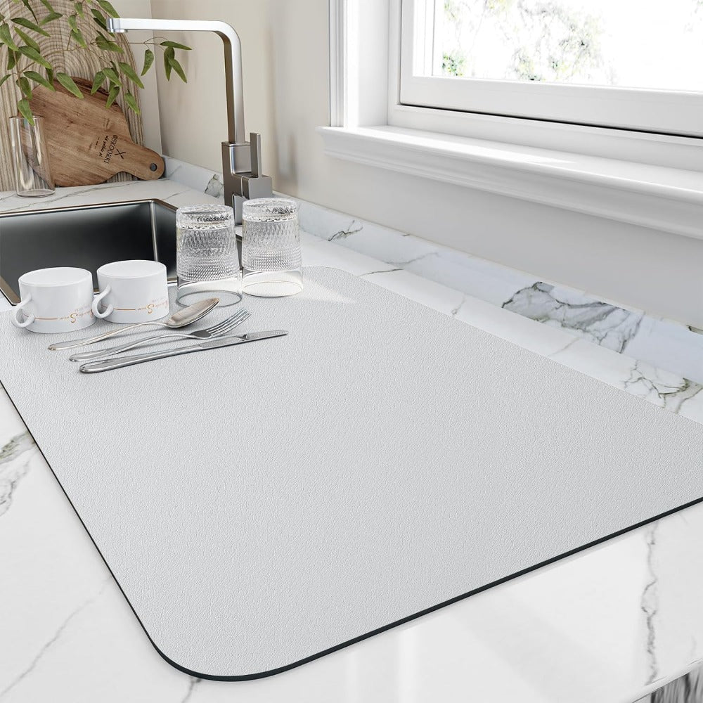 Vionara - Tapis d’égouttage absorbant en diatomite texturée | Vionara