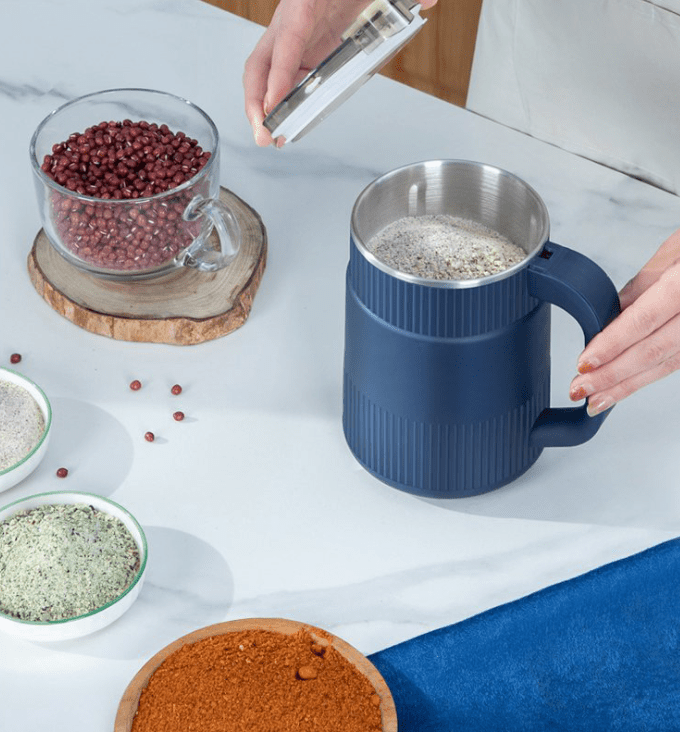 Vionara - Moulin électrique compact en acier pour grains et graines | Vionara