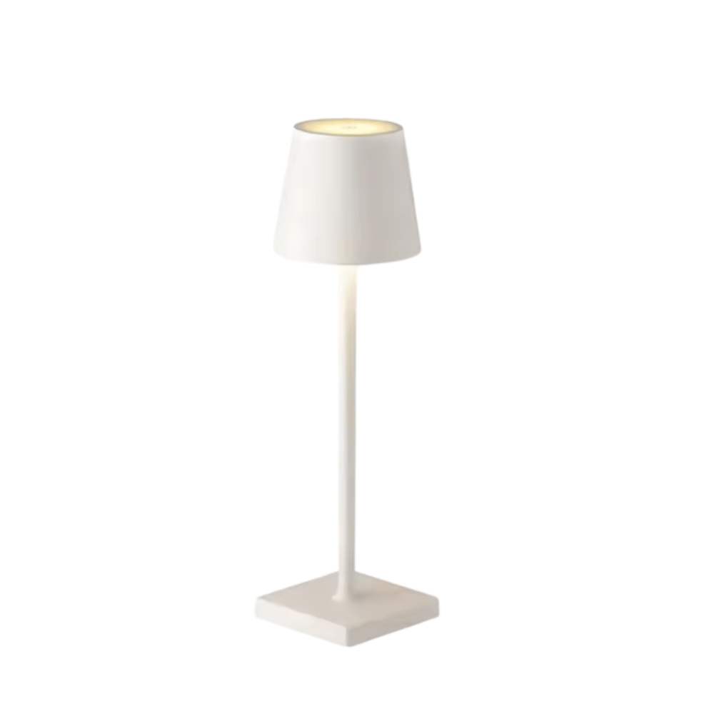 Vionara - Lampe de table rechargeable en aluminium minimaliste | Vionara