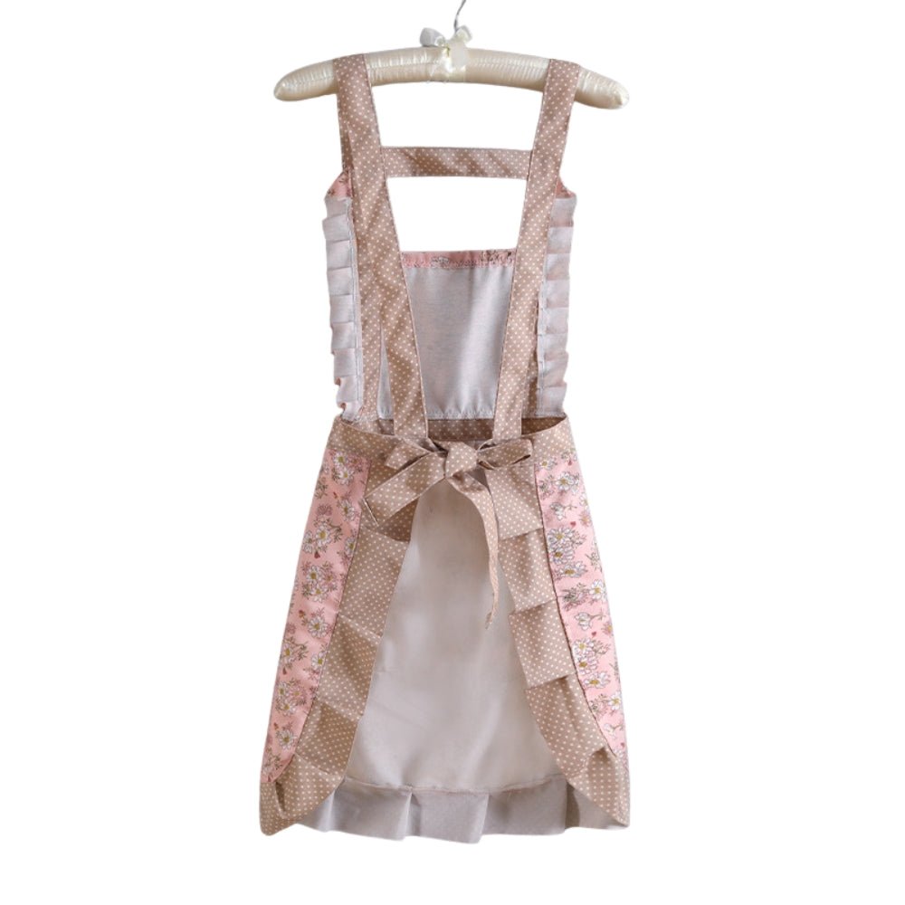 Vionara - Tablier de cuisine en coton fleuri, imperméable | Vionara