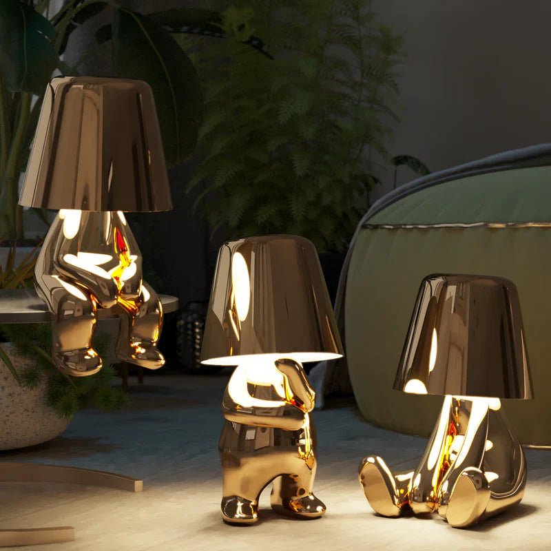 Vionara - Lampe de table en résine colorée | Vionara