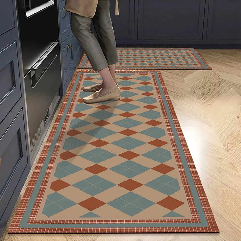 Vionara - Tapis de cuisine antidérapant en textile texturé | Vionara