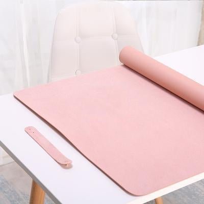 Vionara - Sous-main de bureau en simili cuir texturé et hydrofuge