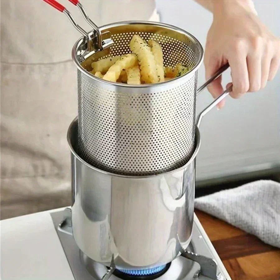 Vionara - Friteuse compacte en acier inoxydable | Vionara
