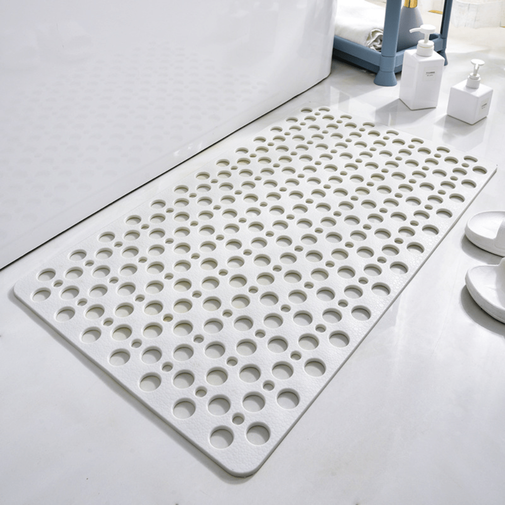 Vionara - Tapis de douche antidérapant en PVC texturé