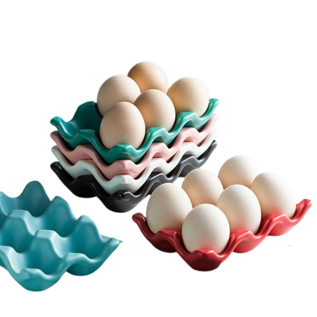 Vionara - Support à œufs en céramique pastel | Vionara