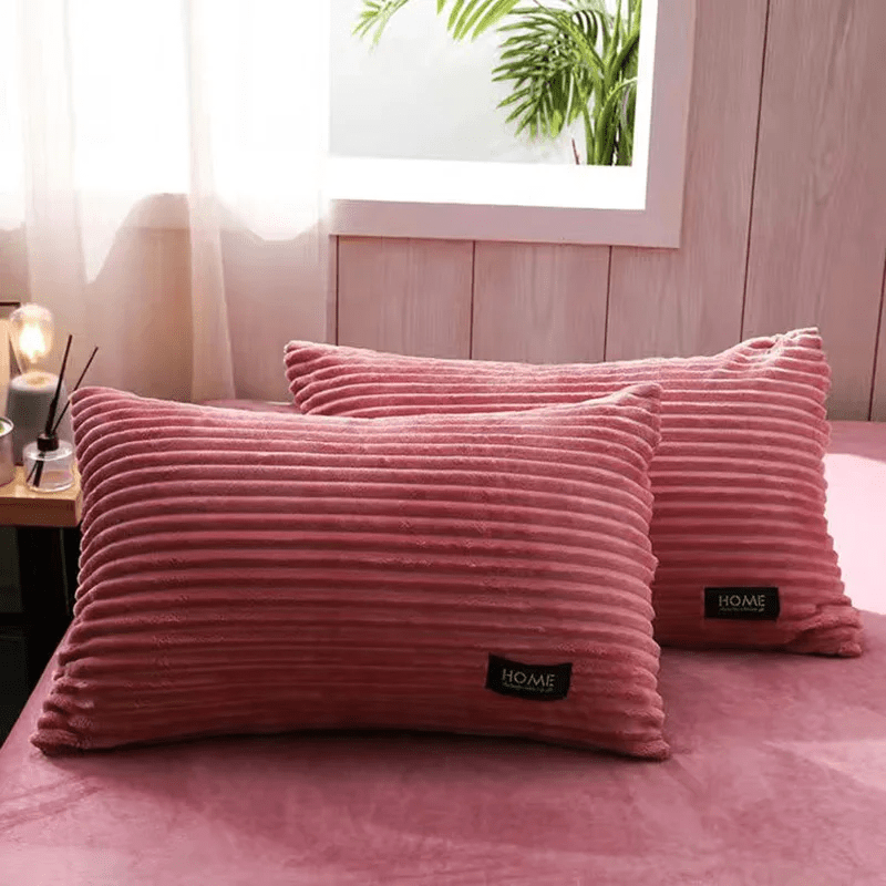 Vionara - Housse de couette en velours texturé – Toucher doux et chaleureux | Vionara