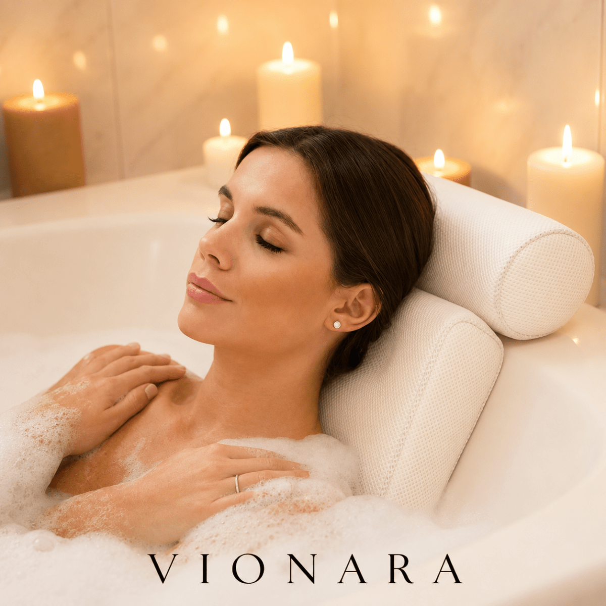 Vionara - Coussin de bain en maille 3D respirante | Vionara