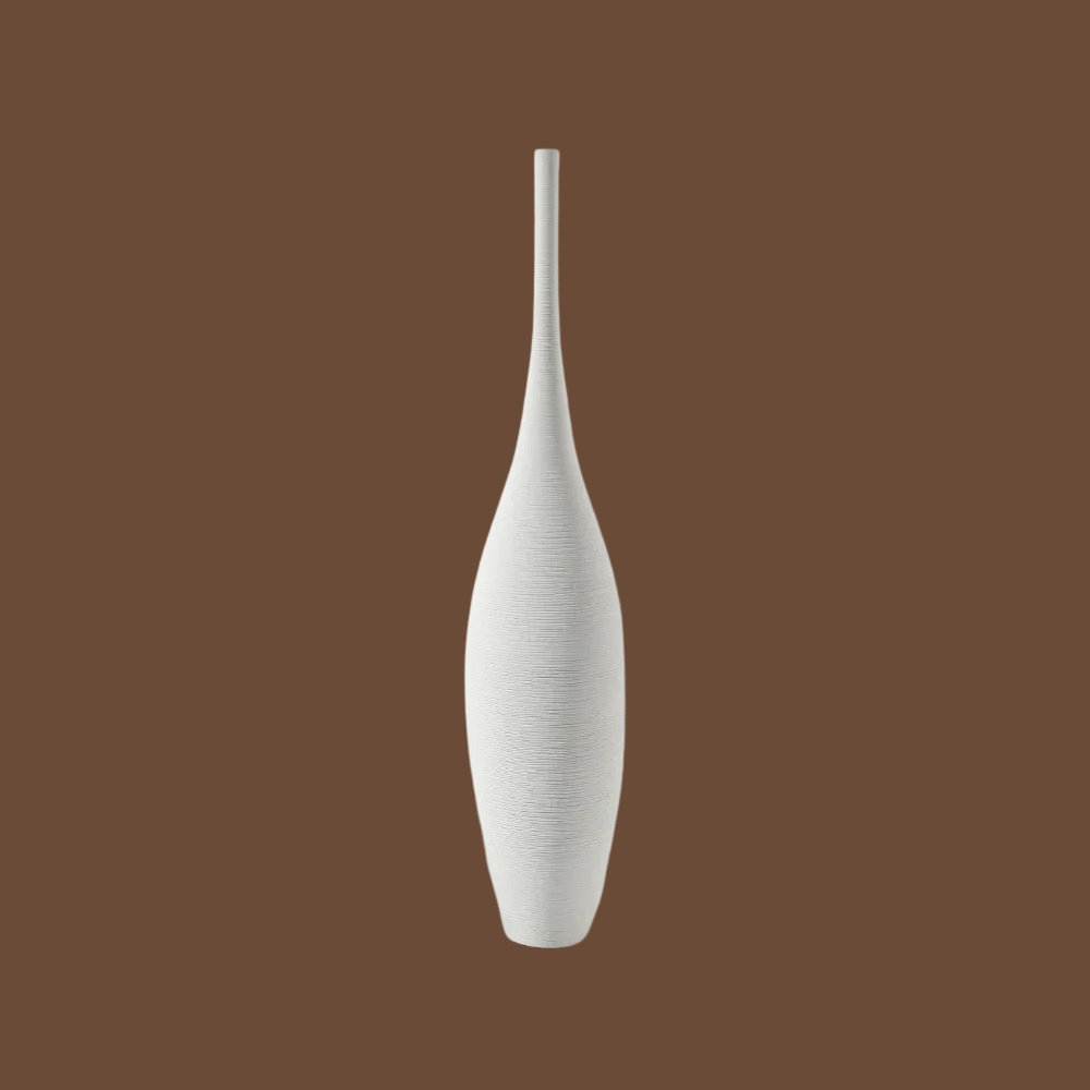 Vionara - Vase en céramique mate minimaliste – style scandinave | Vionara