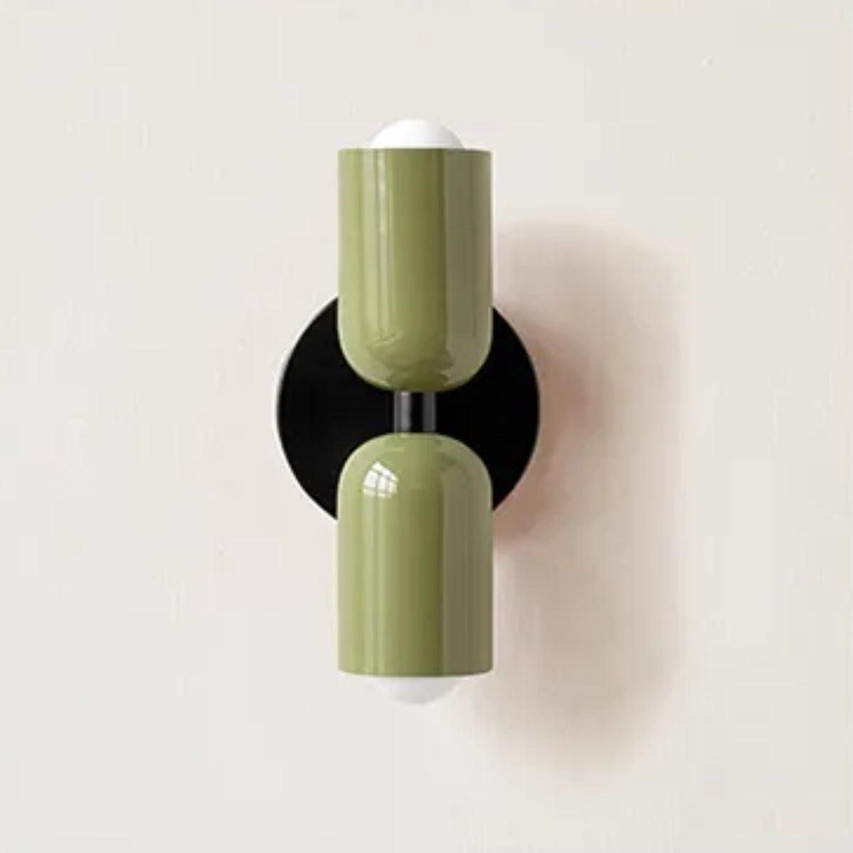 Vionara - Applique murale double en verre coloré | Vionara